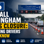 m6 walsall birmingham lanes closure